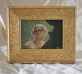A Moment in Folklore | Vintage Gold Frame · 22 × 27 cm · Original