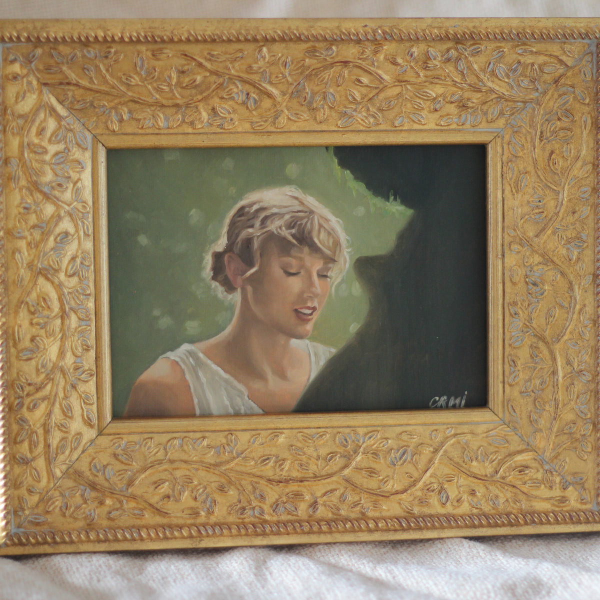 A Moment in Folklore | Vintage Gold Frame · 22 × 27 cm · Original