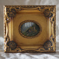 Folklore Cabin I | Vintage Frame · 20 × 23 cm · Original