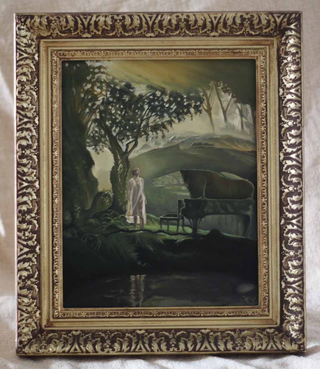 The Enchanted Forest | Vintage Frame · 32 × 38 cm · Original