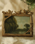 Willow – Evermore Inspired | Ceramic Gold Frame · 12 × 14 cm · Original