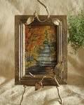 All Too Well Scene | Wooden Frame with Gold Stand · 21 × 16 cm · Original