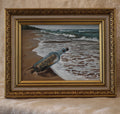 A Letter from the Sea | Vintage Wooden Frame · 25 × 32 cm · Original